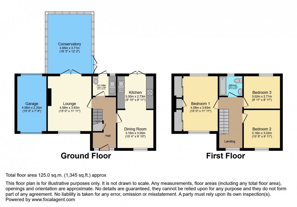 Floorplan for Sandyhurst Lane, Ashford, TN25