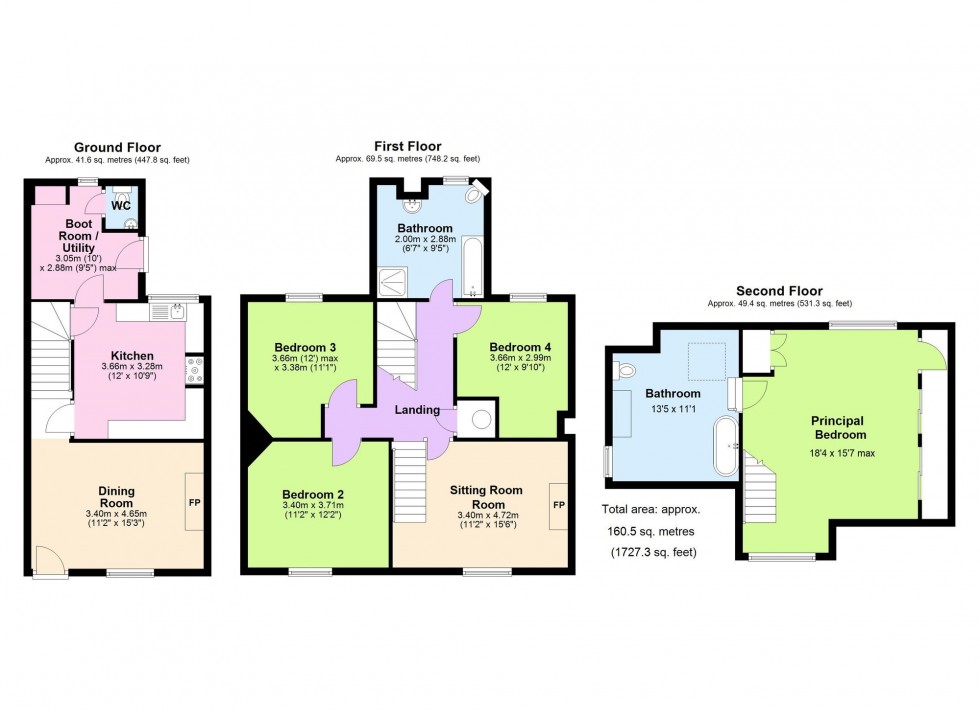Floorplan for Smallhythe Road, Tenterden, TN30