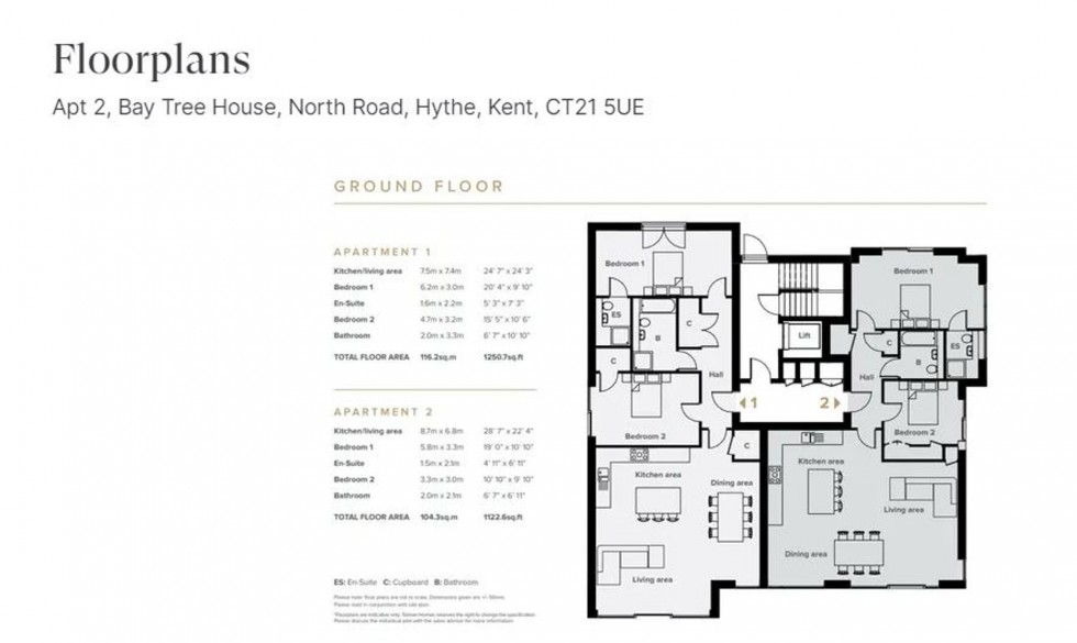 Floorplan for North Road, Hythe, CT21