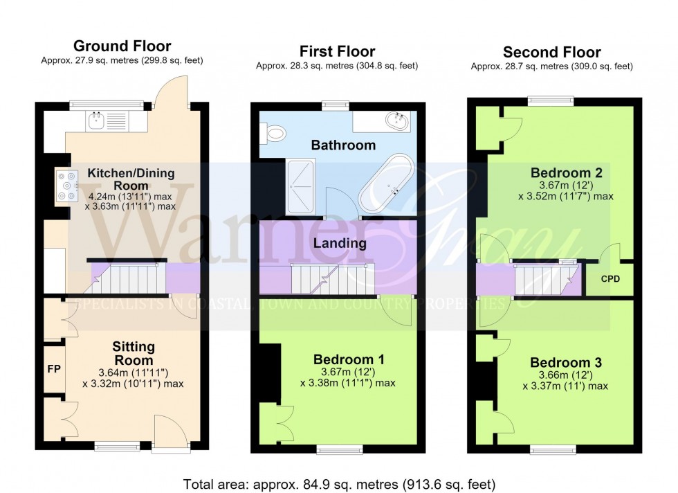 Floorplan for Smallhythe Road, Tenterden, TN30