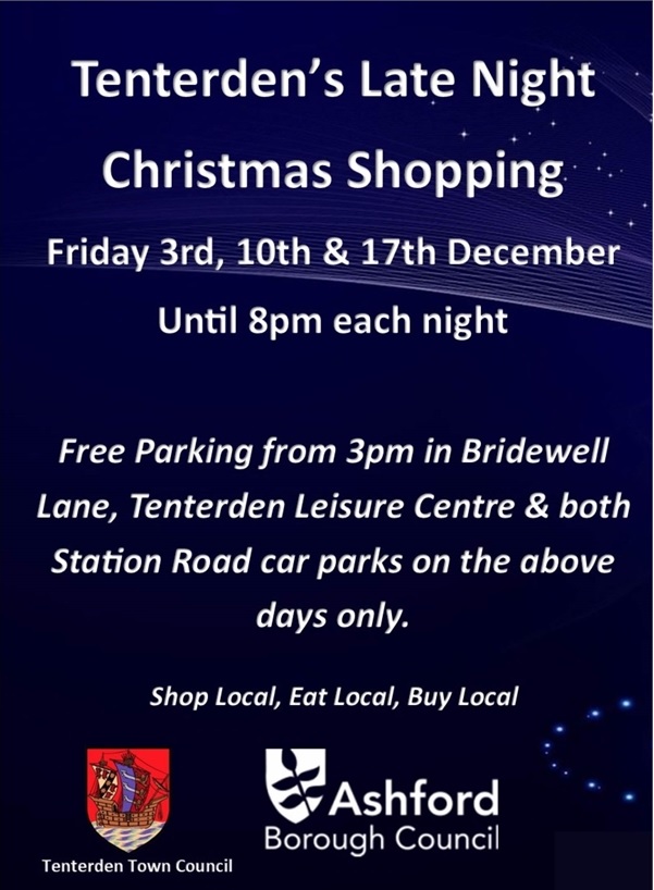 Tenterden Late Night Shopping