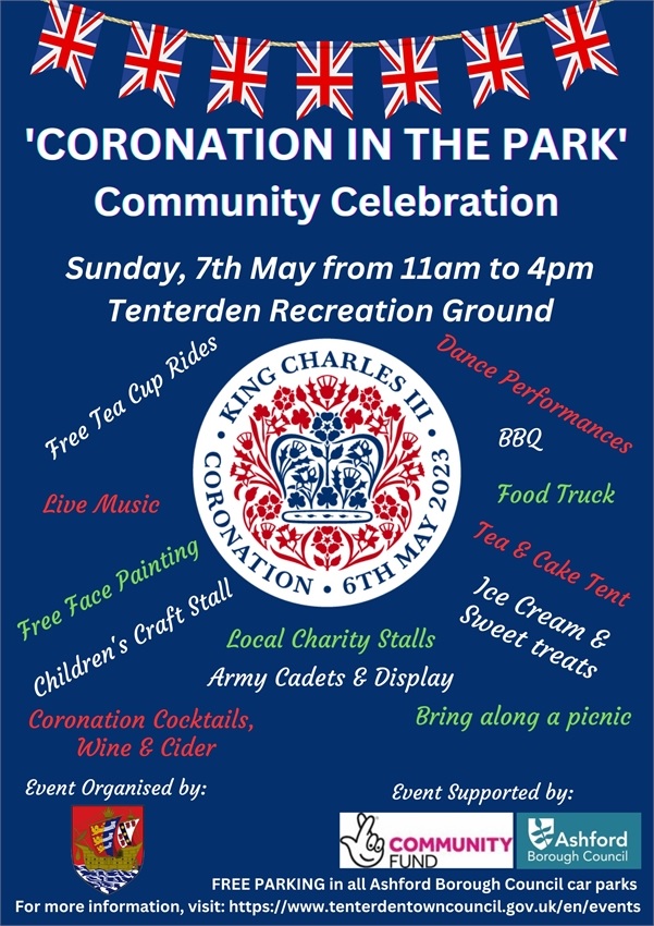 CORONATION IN THE PARK Community Celebration Sunday 7th May 