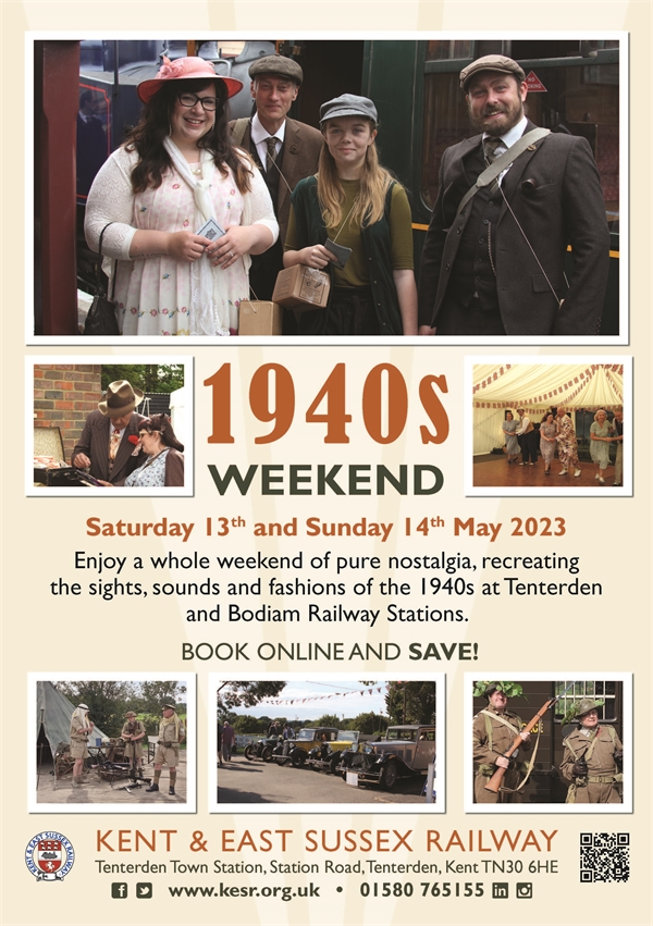 1940's Weekend at Kent & East Sussex Railway Tenterden