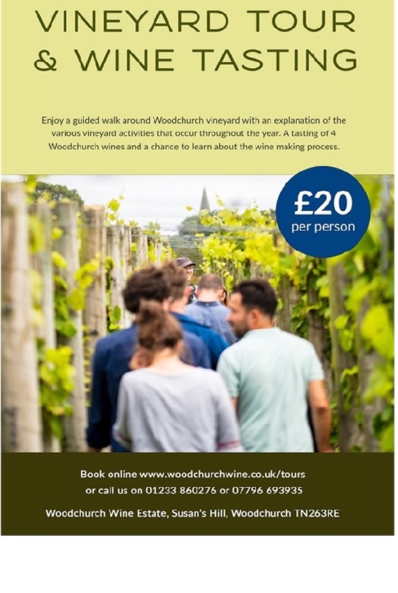 WOODCHURCH VINEYARD VINE TASTING TOURS 