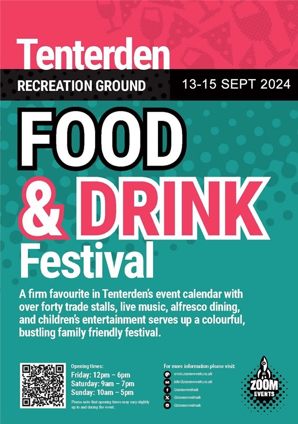 TENTERDEN FOOD & DRINK FESTIVAL Tenterden Recreation Ground