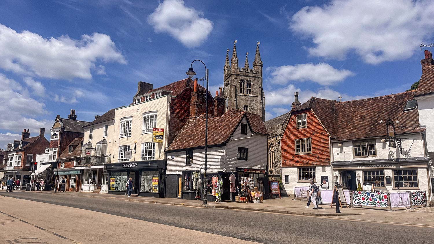 How does Tenterden compare to other towns in Kent?