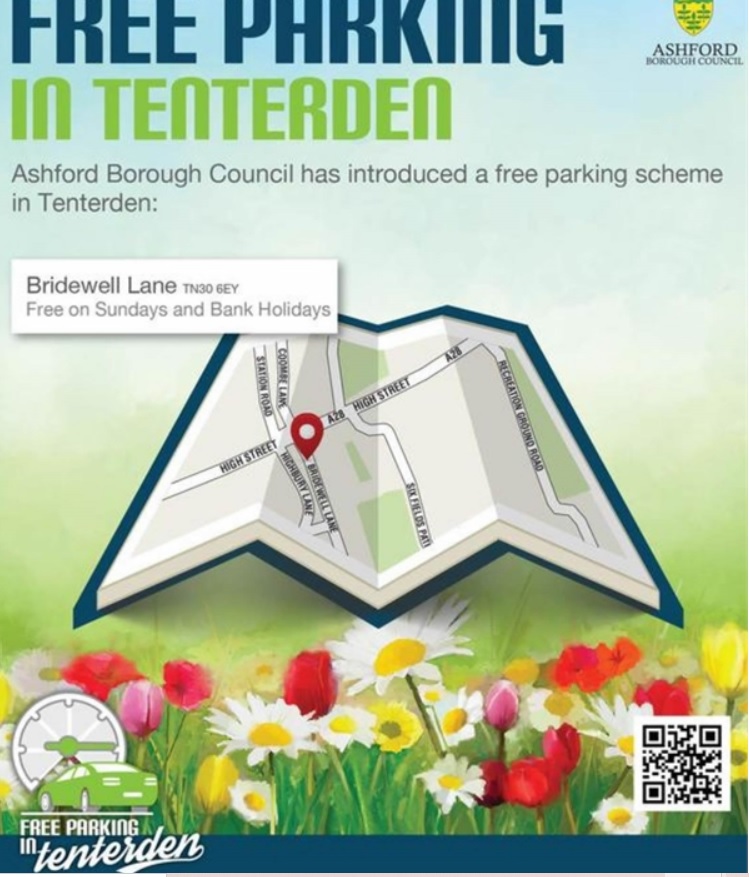 FREE SUNDAY PARKING IN BRIDEWELL LANE CAR PARK 