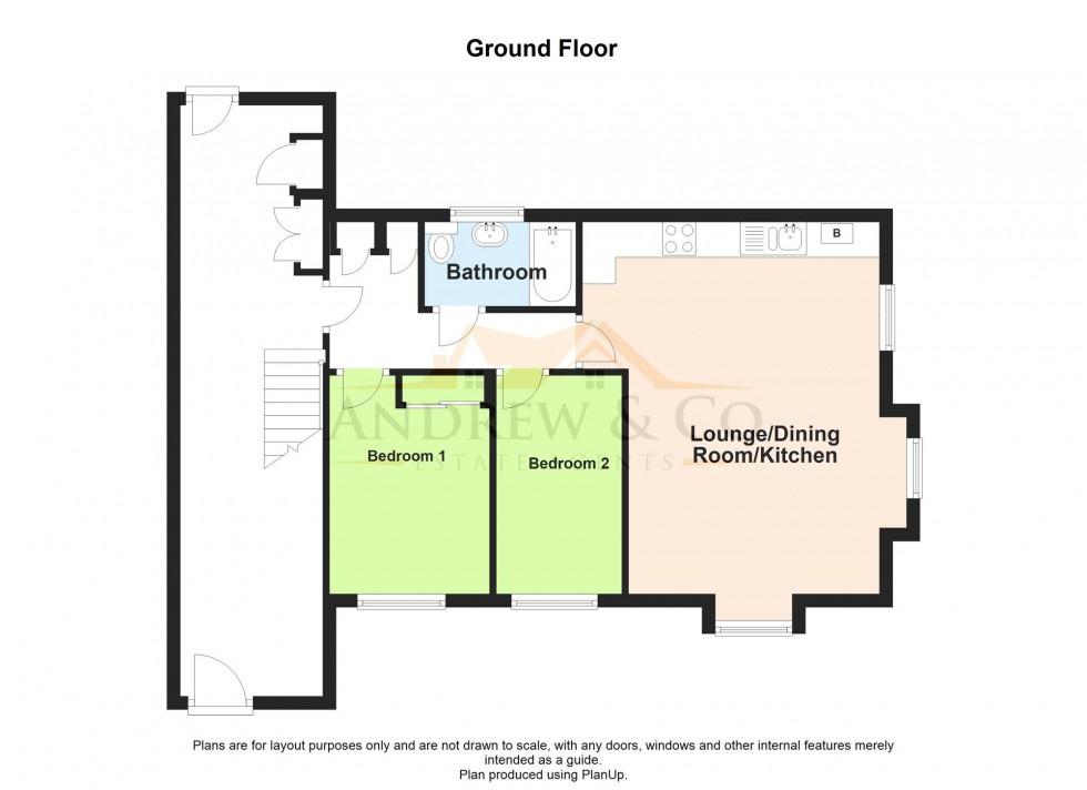 Floorplan for The Rangers, Bugler House The Rangers, CT20