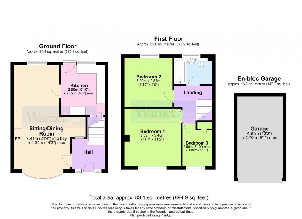 Floorplan for North Salts, Rye, TN31