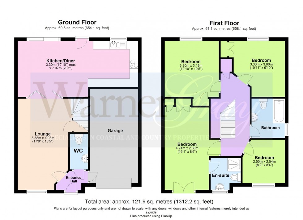 Floorplan for Greystones, Willesborough, TN24