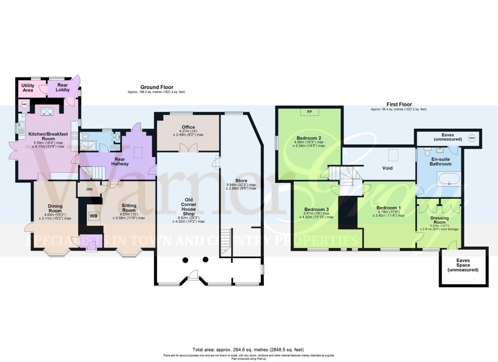 Floorplan for Poplar Road, Wittersham, TN30