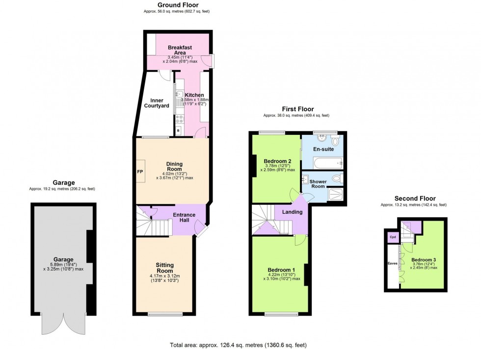 Floorplan for Fishmarket Road, Rye, TN31