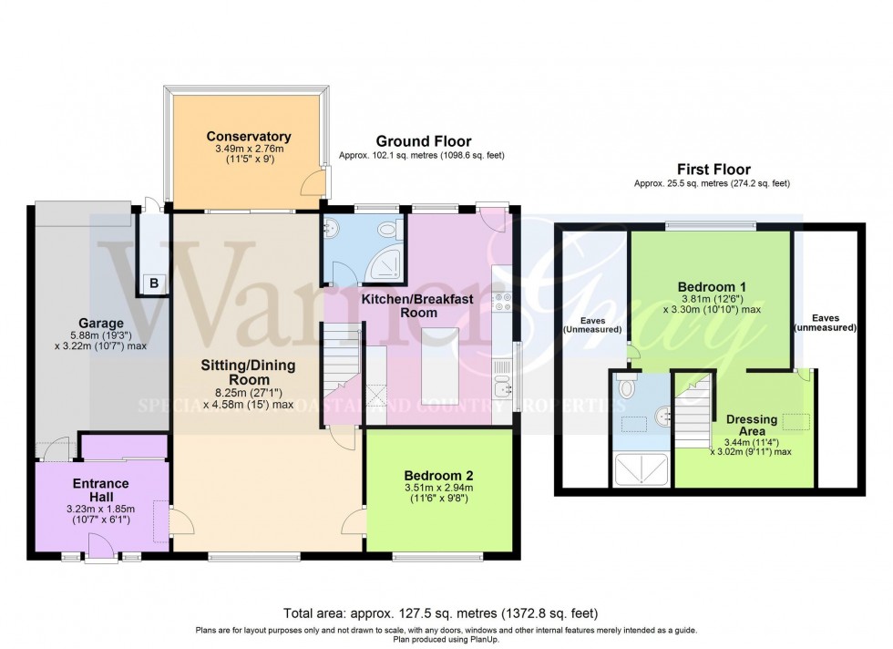 Floorplan for Craythorne, Tenterden, TN30