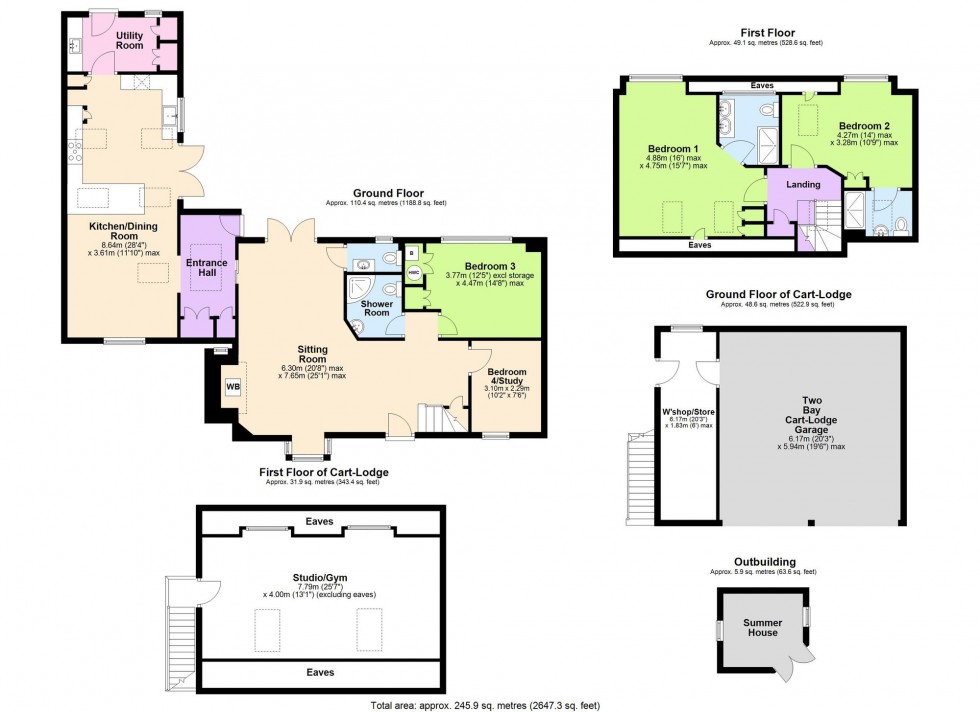 Floorplan for Bull Hill, Bethersden, TN26