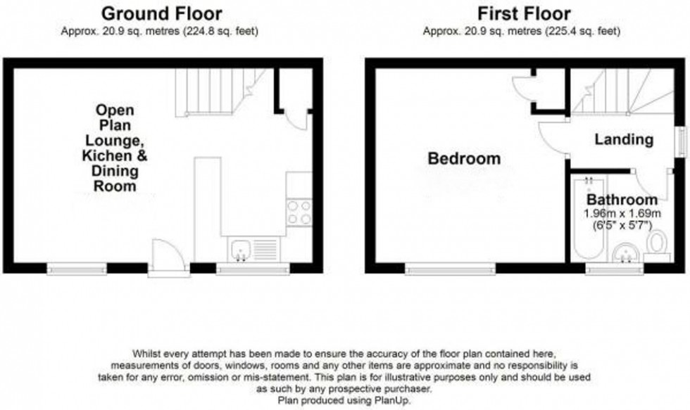 Floorplan for Cromwell Park Place, Folkestone, CT20