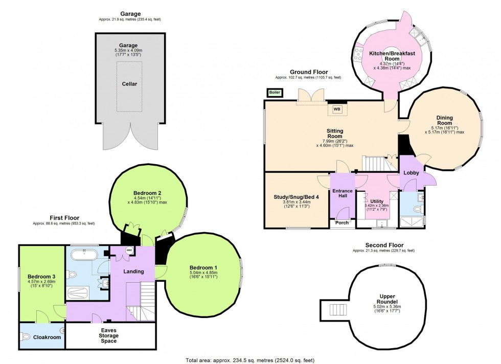 Floorplan for Ashford Road, High Halden, TN26