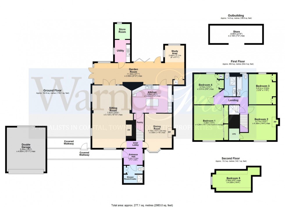 Floorplan for The Street, Benenden, TN17