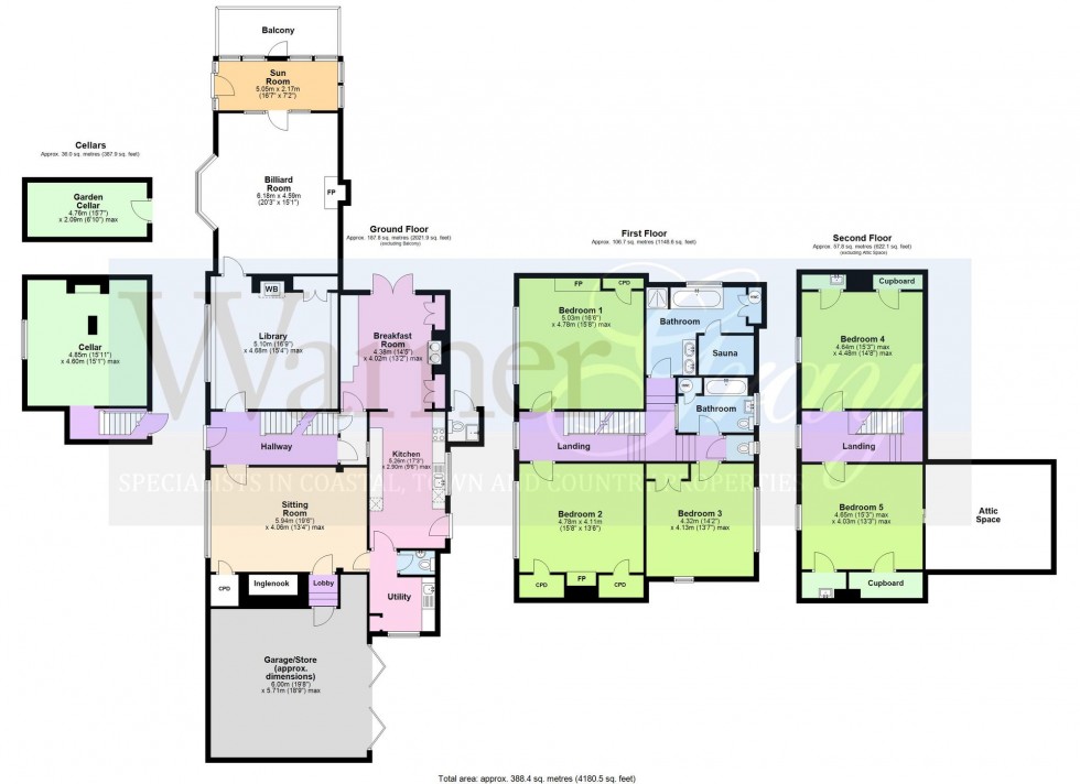 Floorplan for Udimore Road, Udimore, TN31
