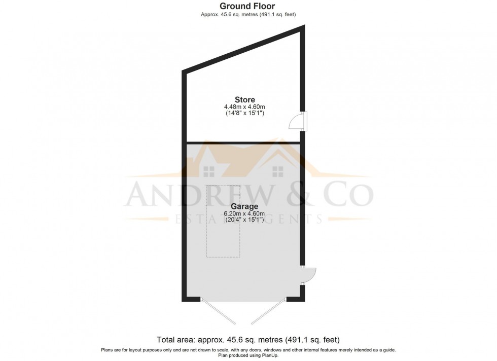Floorplan for Leda Cottages, Charing, TN27
