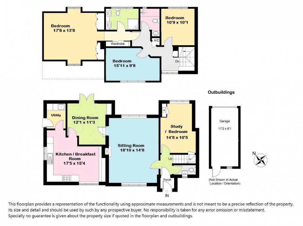 Floorplan for The Green, Woodchurch, TN26