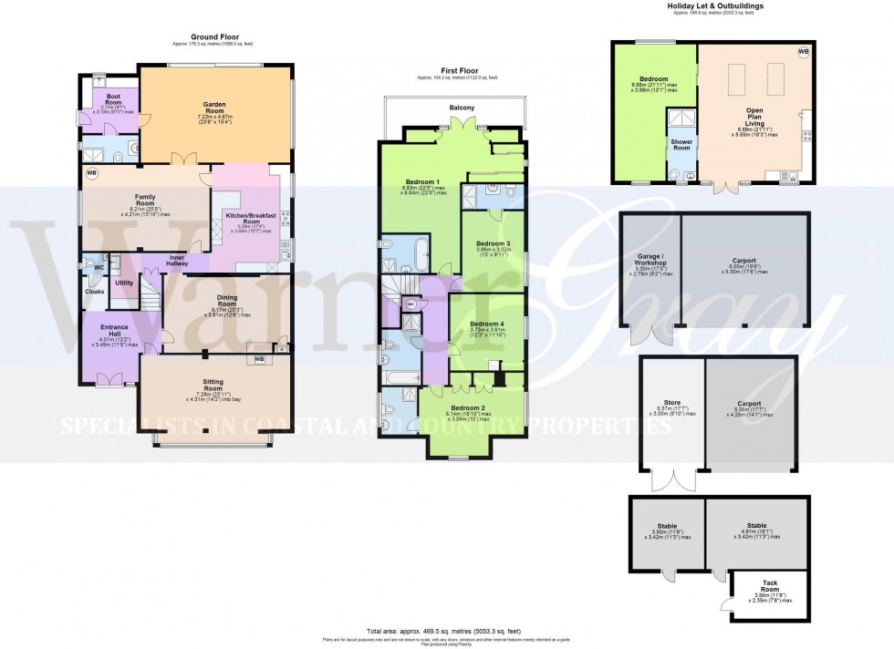 Floorplan for Redbrook Street, Woodchurch, TN26