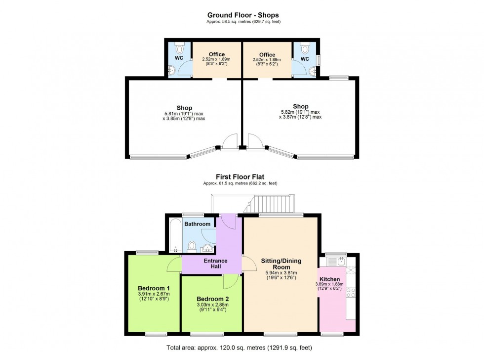 Floorplan for Cinque Ports Street, Rye, TN31