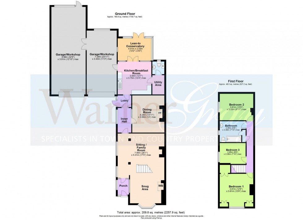 Floorplan for Redbrook Street, Woodchurch, TN26
