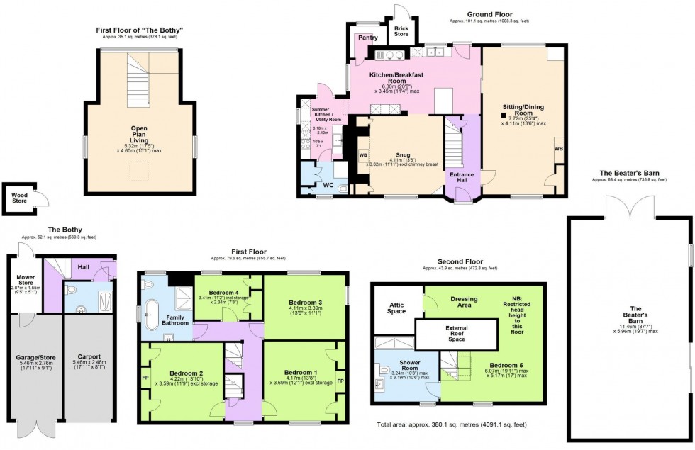 Floorplan for Reading Street, Tenterden, TN30