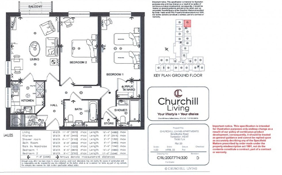 Floorplan for Smallhythe Road, Caxton Lodge, TN30