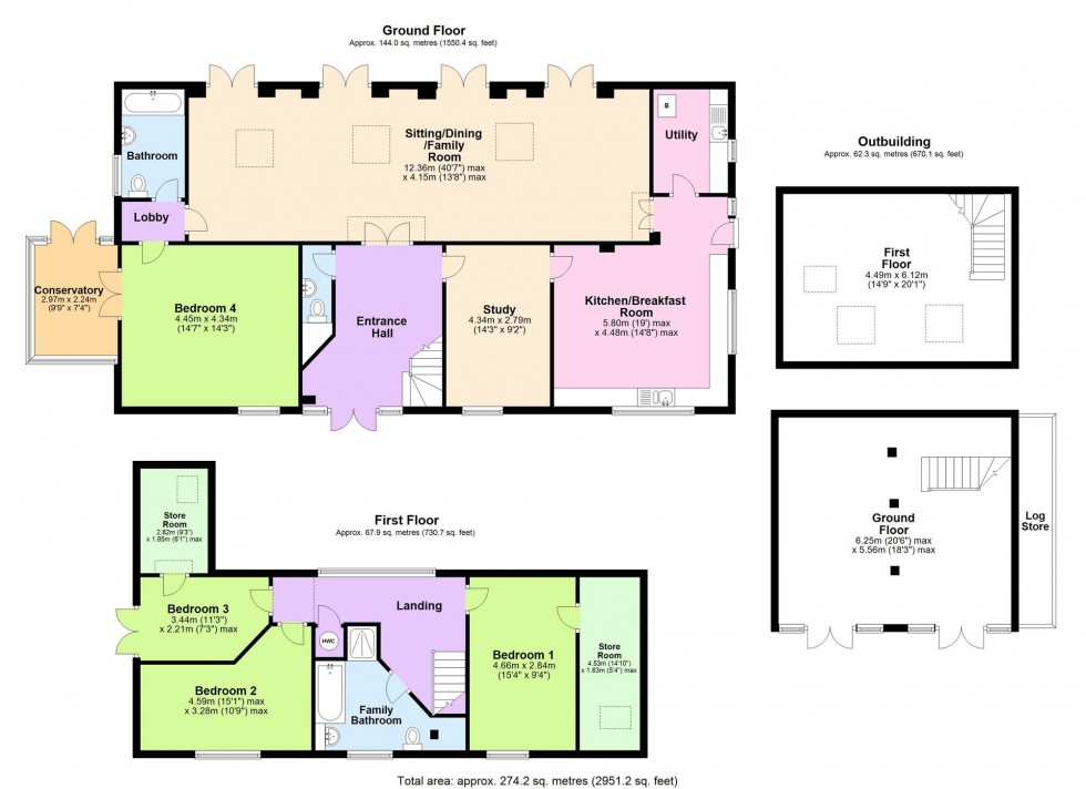 Floorplan for Brook Street, Woodchurch, TN26