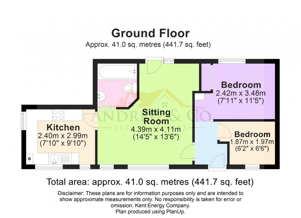 Floorplan for Shaftesbury Avenue, Folkestone, CT19