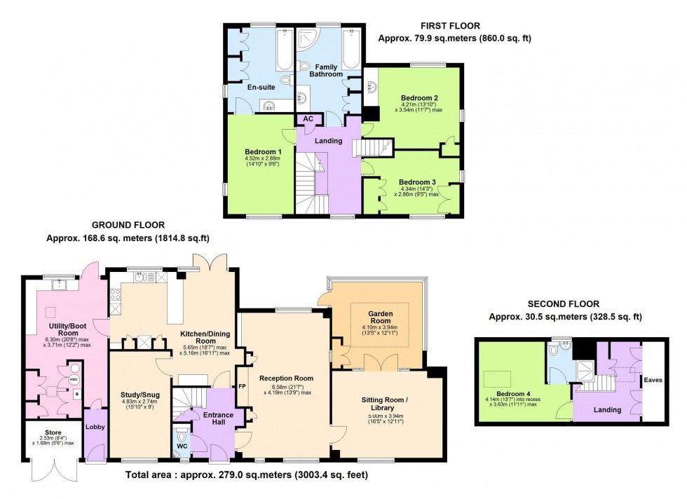 Floorplan for Eastgate Road, Tenterden, TN30